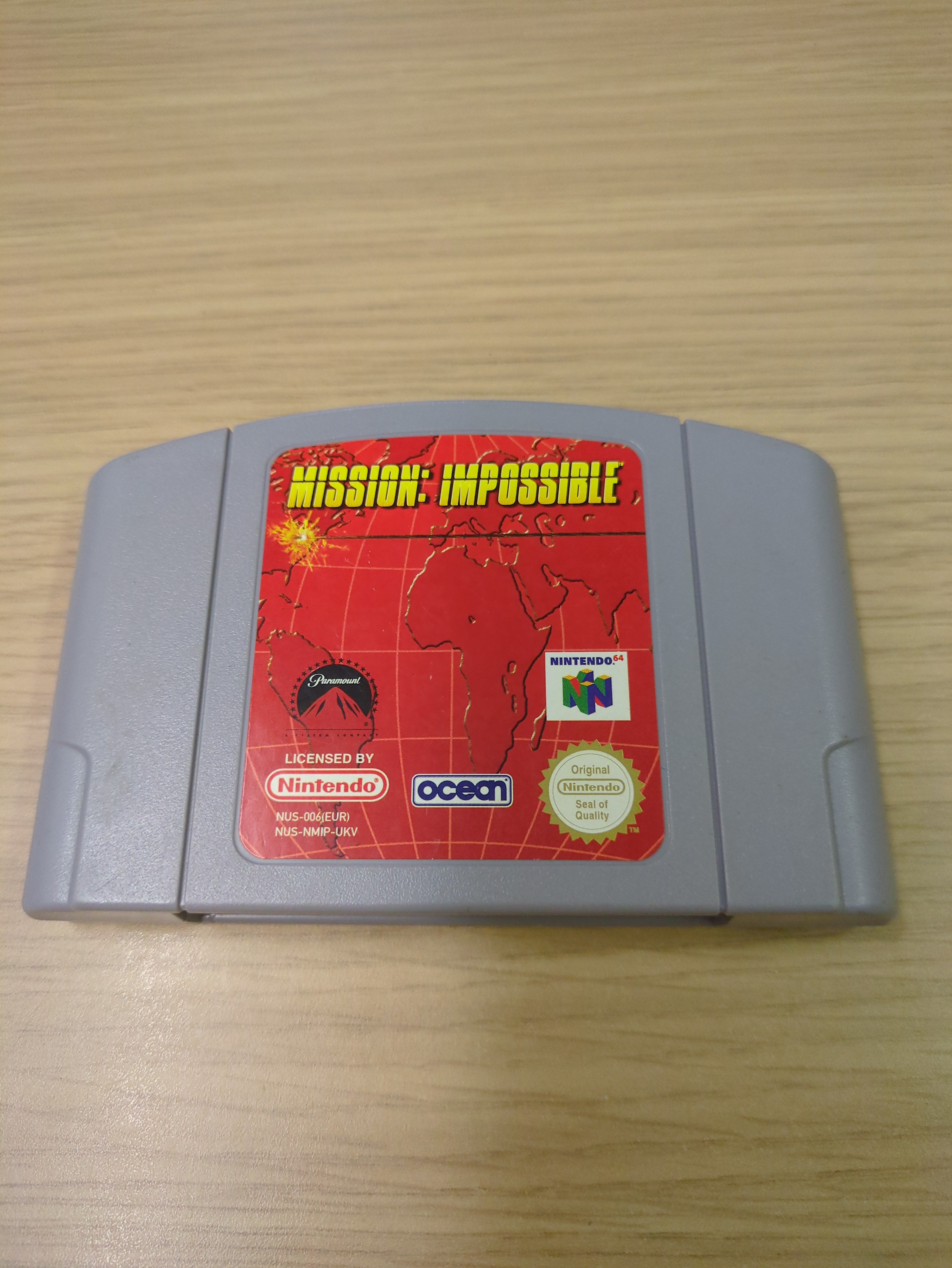 Mission Impossible Nintendo N64 Cart Only Mission Impossible Nintendo N64 Cart Only
